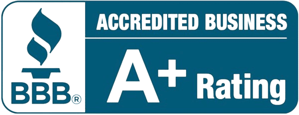 BBB accredited business A+ rating